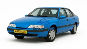 دايو إسبيرو 1991 لون ازرق