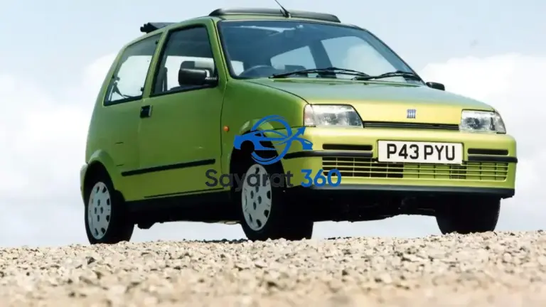 فيات سيسينتو 1999 لون اخضر