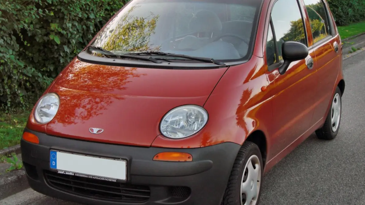 دايو ماتيز 1998 لون احمر