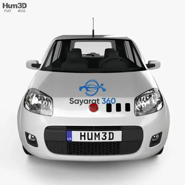 فيات - زاوية 3/4 أمامية (3/4 Front)